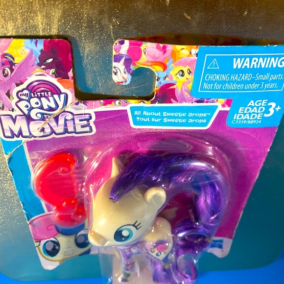 MY LITTLE PONY NWT 2017 AL ABOUT SWEETIE DROPS PONY THE MY LITTLE PONY MOVIE - Picture 9 of 12